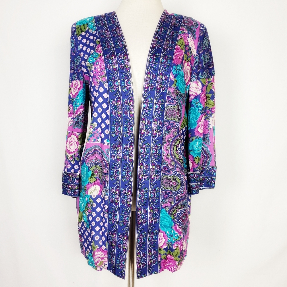 Lady Carol | Vintage Psychedelic Jacket Top L